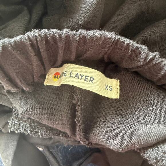 Marine Layer Eloise Black Jumpsuit Size XS Minimalist Casual Essential - Picture 2 of 6